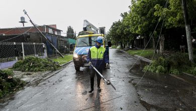 Photo of Todos los equipos del municipio trabajan en la calle mitigando los efectos de la tormenta