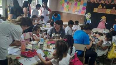 Photo of Voluntarias de un proyecto internacional realizaron actividades en conjunto con escuelas de Garín y Maquinista Savio