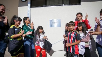 Photo of Mayra inauguró el nuevo polideportivo municipal “Cristina Corazón” de Bernal oeste