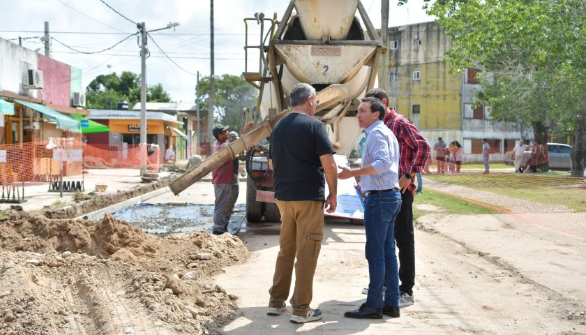 El Municipio retomó obras paralizadas por el gobierno nacional actual ...