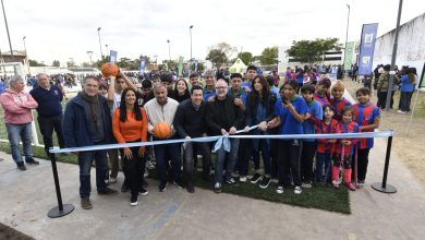 Photo of Leo Nardini inauguró el “Playón Multideportivo Villa de Mayo”