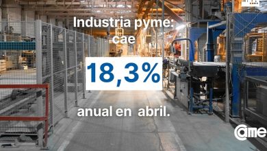Photo of La industria pyme cayó 18,3% en abril: sexto mes consecutivo en baja