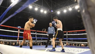 Photo of El malvinense y campeón argentino y latino de boxeo Cristian “Azteca” Ayala, reconquistó el título nacional welter en el Polideportivo Tierras Altas-Tortuguitas