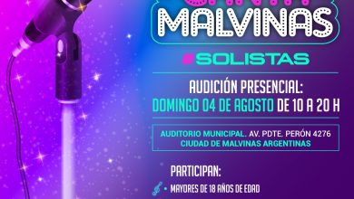 Photo of Se realizarán las audiciones de un nuevo «Canta Malvinas», edición solistas