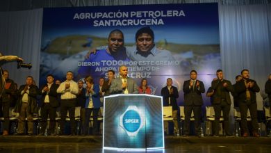 Photo of GUENCHENEN, EN SU CEREMONIA DE REASUNCIÓN: VAMOS A TRABAJAR CODO A CODO PARA PODER CONCRETAR LOS SUEÑOS DE LOS SANTACRUCEÑOS»