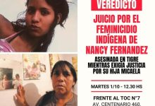 Photo of VEREDICTO POR EL FEMINICIDIO INDÍGENA DE NANCY FERNÁNDEZ