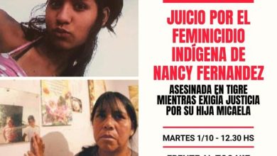 Photo of VEREDICTO POR EL FEMINICIDIO INDÍGENA DE NANCY FERNÁNDEZ