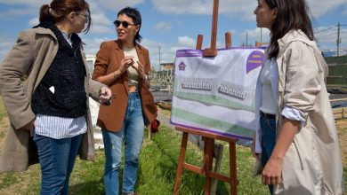 Photo of MAYRA Y SILVINA BATAKIS SUPERVISARON LA OBRA DE 28 VIVIENDAS DEL BARRIO LA ODISEA DE QUILMES OESTE