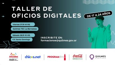 Photo of ESTÁ ABIERTA LA INSCRIPCIÓN PARA SUMARSE AL TALLER DE OFICIOS DIGITALES DE “PROGRAM-ON”