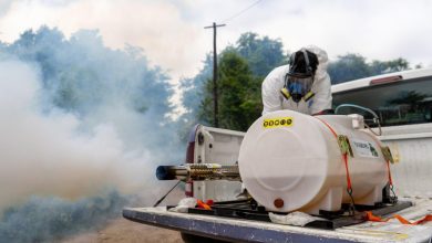 Photo of INTENSA JORNADA DE FUMIGACIÓN Y PREVENCIÓN CONTRA EL DENGUE EN LA RIBERA DE QUILMES