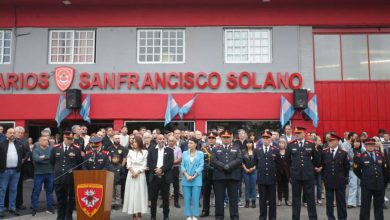 Photo of MAYRA EN LOS FESTEJOS POR EL 75º ANIVERSARIO DE SAN FRANCISCO SOLANO: “NOSOTROS AQUÍ EN SOLANO Y EN TODO QUILMES SABEMOS QUE LA SALIDA A CUALQUIER PROBLEMA ES SIEMPRE COLECTIVA»