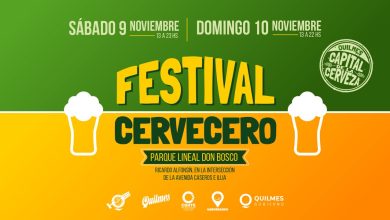 Photo of EL MUNICIPIO DE QUILMES INVITA AL “FESTIVAL CERVECERO” EN EL PARQUE LINEAL DON BOSCO