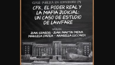 Photo of Convocan una clase pública sobre lawfare el día que leerán la sentencia contra CFK