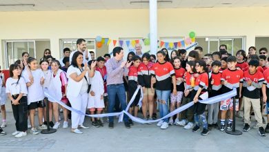 Photo of Leo Nardini inauguró nuevas aulas en la Primaria N° 35 de Los Polvorines