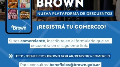 Photo of COMERCIOS DE 20 RUBROS YA SE SUMARON AL PROGRAMA MUNICIPAL “BENEFICIOS BROWN”