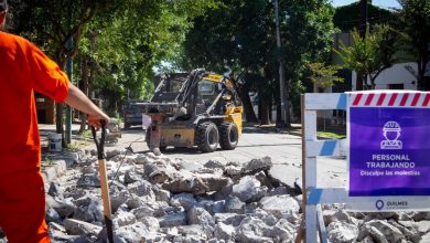 Photo of EL MUNICIPIO CONTINÚA CON TRABAJOS DE BACHEO CON HORMIGÓN Y TOMADO DE JUNTAS Y FISURAS