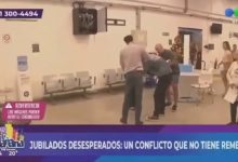 Photo of Video: así un jubilado intentó prenderse fuego en el PAMI