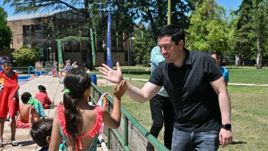 Photo of Leo Nardini visitó las colonias de verano en Malvinas Argentinas