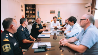 Photo of El intendente Lucas Ghi se reunió con autoridades del ministerio de Seguridad y la nueva jefatura policial de Morón