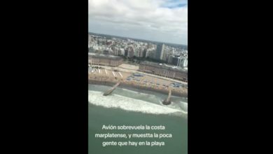 Photo of El video aéreo que demuestra la poca gente de vacaciones en la Costa Atlántica