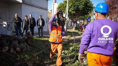 Photo of MAYRA SUPERVISÓ UN NUEVO OPERATIVO DE PODA CORRECTIVA EN QUILMES ESTE