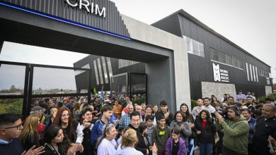 Photo of Nardini inauguró el Polideportivo CRIM