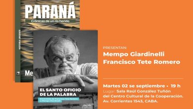 Photo of “Paraná” y “El Santo Oficio de la Palabra”: Mempo Giardinelli presenta dos libros en CABA