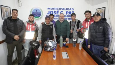 Photo of EL MUNICIPIO DE JOSÉ C. PAZ GARANTIZA DERECHOS LABORALES Y SEGURIDAD PARA TRABAJADORES DE DELIVERY