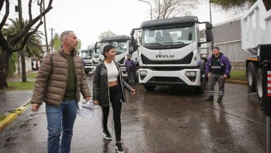 Photo of MAYRA PRESENTÓ LOS NUEVOS CAMIONES DESTINADOS AL ÁREA DE AMBIENTE Y GIRSU