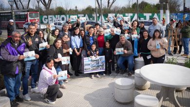 Photo of MAYRA RECORRIÓ LA OBRA DE PUESTA EN VALOR DEL CRUCE SEGURO DE CAMINO GENERAL BELGRANO Y AVENIDA LYNCH EN BERNAL OESTE