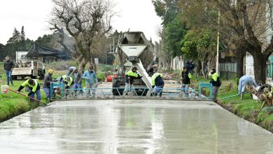 Photo of Avanzan las pavimentaciones en el barrio Rodríguez de Grand Bourg