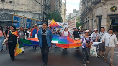 Photo of Sta Fe: Marchan Pueblos Originarios «NO AL DÍA DE LA RAZA»