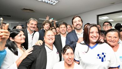 Photo of Octubre Rosa: Kicillof y Kreplak recorrieron la sala de mamografía del Hospital Petrona V. Cordero