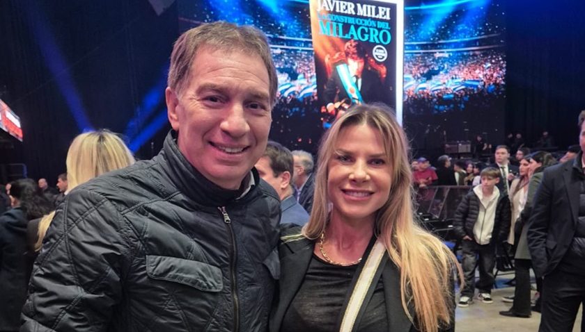 Diego Santilli y Karen Reichardt.