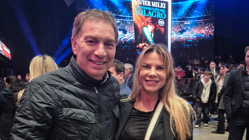 Diego Santilli y Karen Reichardt.