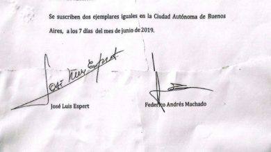 Photo of Así es el contrato “entero” entre Espert y Machado por 1 millón de dólares