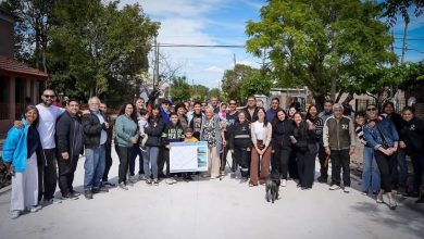 Photo of MAYRA RECORRIÓ EL PROGRESO DE LAS OBRAS DE ASFALTO EN EL BARRIO MONTEVERDE DE VILLA LA FLORIDA