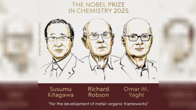 Photo of Premio Nobel de Química 2025: premiaron el desarrollo de “estructuras metalorgánicas”
