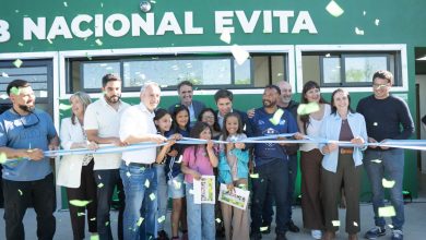 Photo of OTRO DÍA HISTÓRICO: INAUGURAMOS EL COMPLEJO DEPORTIVO DE NACIONAL EVITA