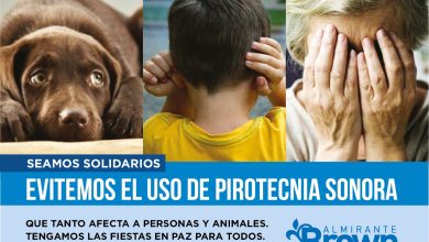 Photo of EN ALTE BROWN RECOMIENDAN EVITAR EL USO DE PIROTECNIA SONORA Y EL CONSUMO DE ALCOHOL EN LOS CONDUCTORES