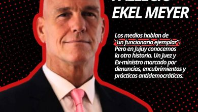 Photo of Jujuy: EKEL MEYER Y LAS SOMBRAS DE UNA PROVINCIA MARCADA POR LA IMPUNIDAD