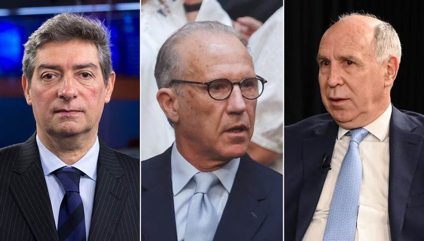 Horacio Rosatti, Carlos Rosenkrantz y Ricardo Lorenzetti