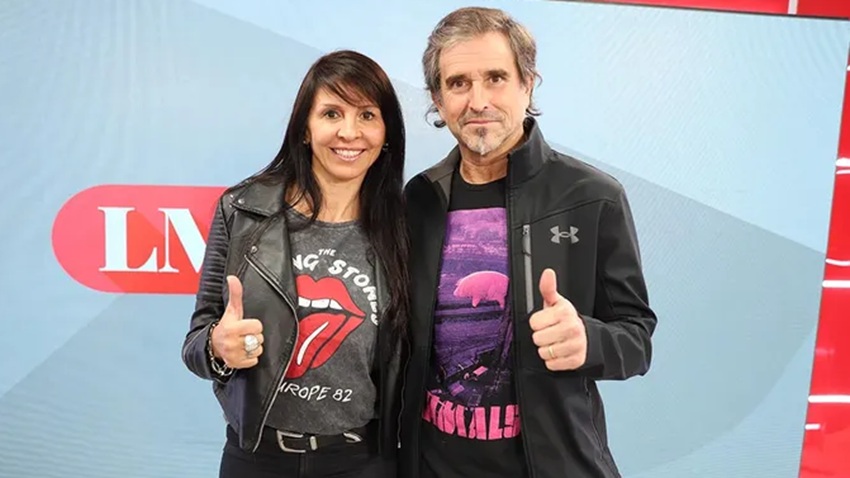 Lorena Villaverde y Bertie Benegas Lynch