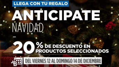 Photo of FIESTAS NAVIDEÑAS: IMPORTANTES DESCUENTOS EN COMERCIOS DE ALTE BROWN
