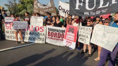 Photo of TRABAJADORES de LUSTRAMAX CORTAN PANAMERICANA por 22 DESPIDOS