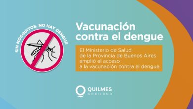 Photo of SE AMPLIÓ EL ACCESO A LA VACUNACIÓN CONTRA EL DENGUE Y SE MODIFICÓ EL ESQUEMA DE LA TRIPLE VIRAL PARA VECINOS DE QUILMES