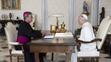 Photo of Monseñor García Cuerva fue recibido por el Papa León XIV
