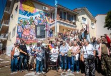 Photo of CON LA PARTICIPACIÓN DE MAYRA, EVA MIERI Y JUAN MARTÍN MENA SE DESCUBRIÓ UN MURAL Y UNA PLACA EN EL EX POZO DE QUILMES