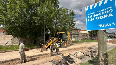 Photo of EN ALTE BROWN EL MUNICIPIO AVANZA CON OBRAS VIALES EN BARRIOS Y LOCALIDADES