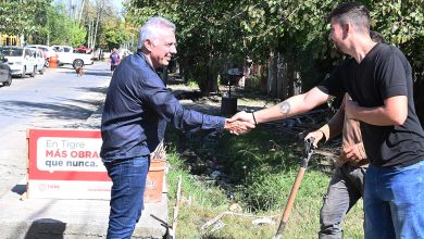 Photo of Julio Zamora en General Pacheco: “Vamos a ejecutar un total de 50 mil metros de veredas vecinales en todo Tigre”